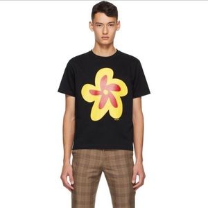 molly goddard black flower t-shirt